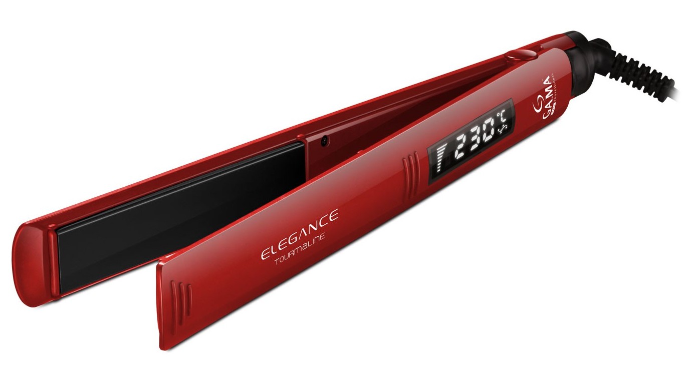 

GA MA Щипцы Elegance турмалиновые, цифровой терморегулятор, плавающие полотна