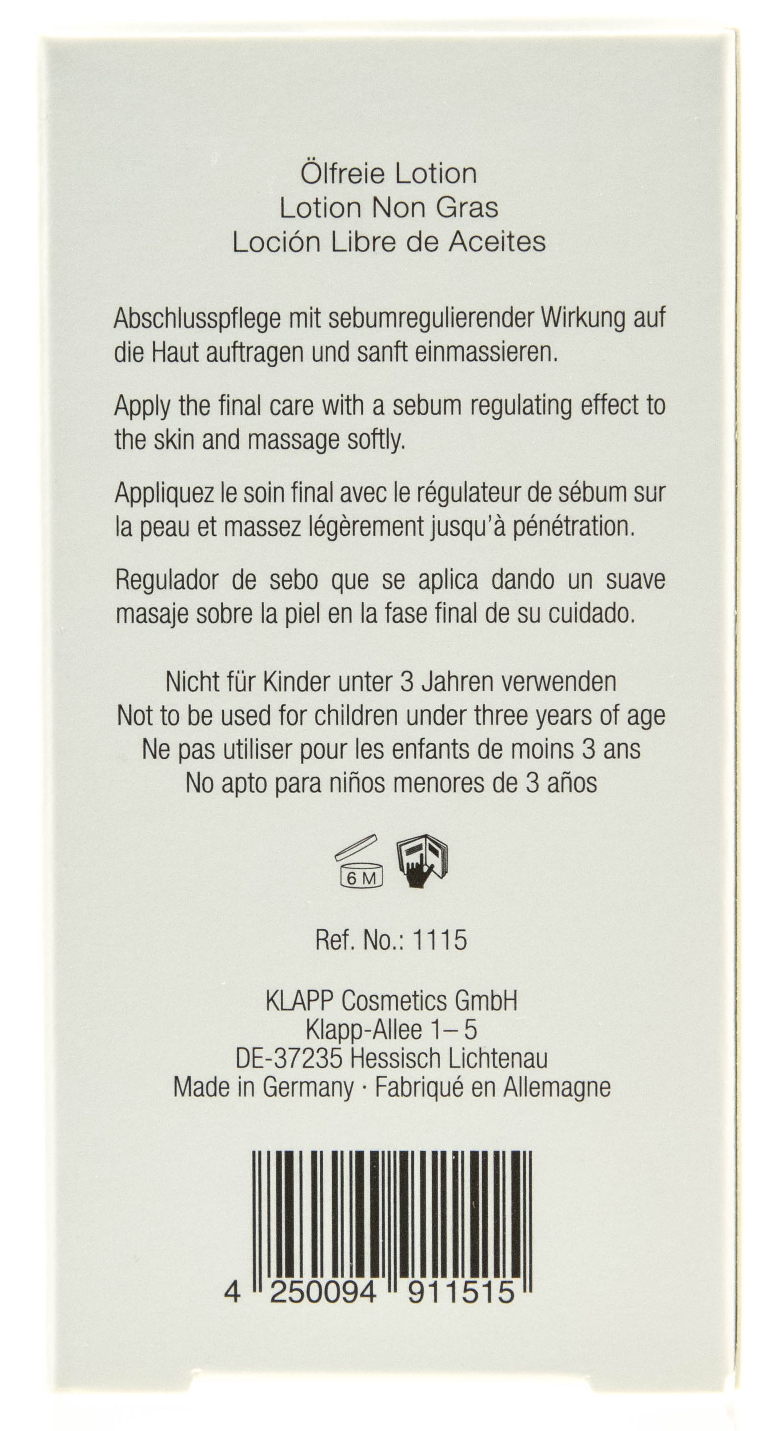 KLAPP Уход нормализующий для лица / PROBLEM SKIN CARE 30 мл, фото 3