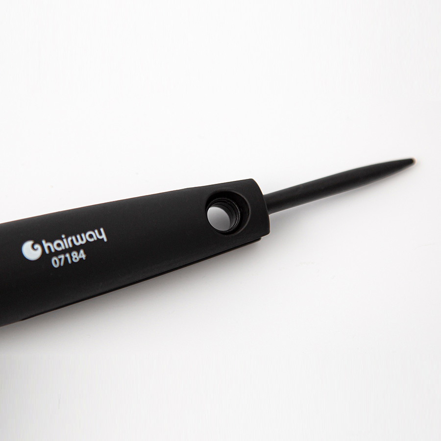 HAIRWAY Термобрашинг Nano Ceramic 25мм, нейлон, натуральная щетина, фото 3