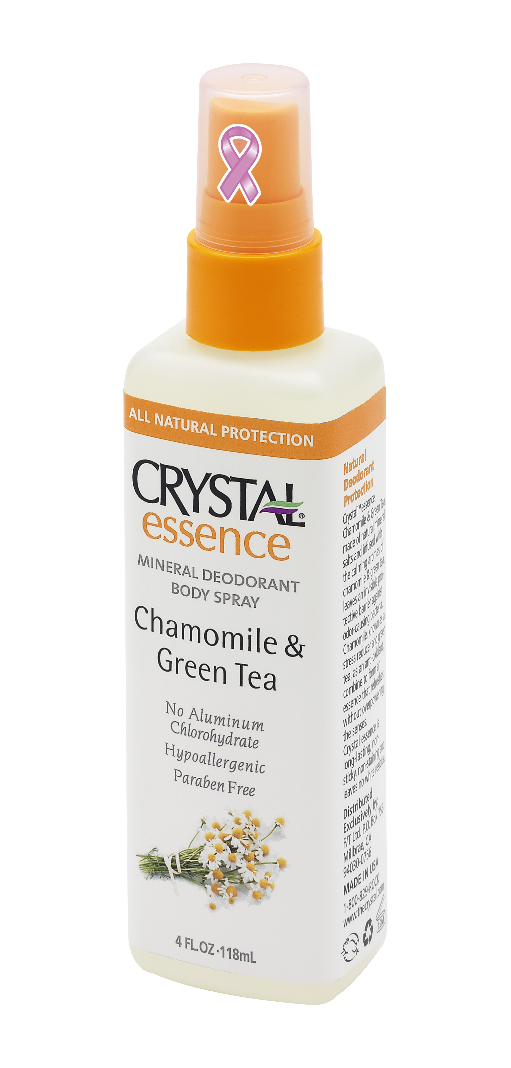 

CRYSTAL Дезoдорант-спрей, ромашка и зеленый чай / Crystal Sprey Chamomile & GreenTea 118 мл