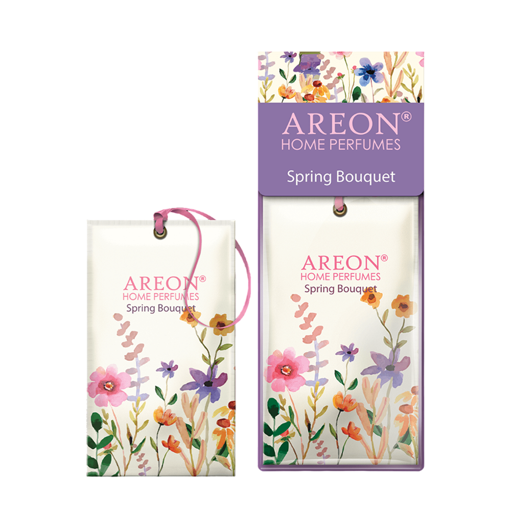AREON Саше ароматическое, весенний букет / HOME PERFUMES SACHET Spring Bouquet 12 гр комплект наволочек 2 шт askona home дымчатый