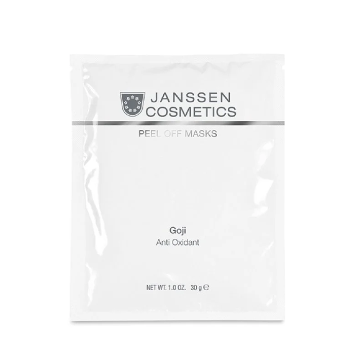 JANSSEN COSMETICS Маска альгинатная восстанавливающая anti-age / Goji Anti Oxidant Peel off masks 10*30 г, фото 1