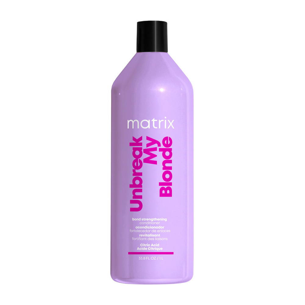 MATRIX Кондиционер для осветленных волос / Total Results Unbreak My Blonde 1000 мл matrix кондиционер укрепляющий для осветленных волос с лимонной кислотой 300 мл