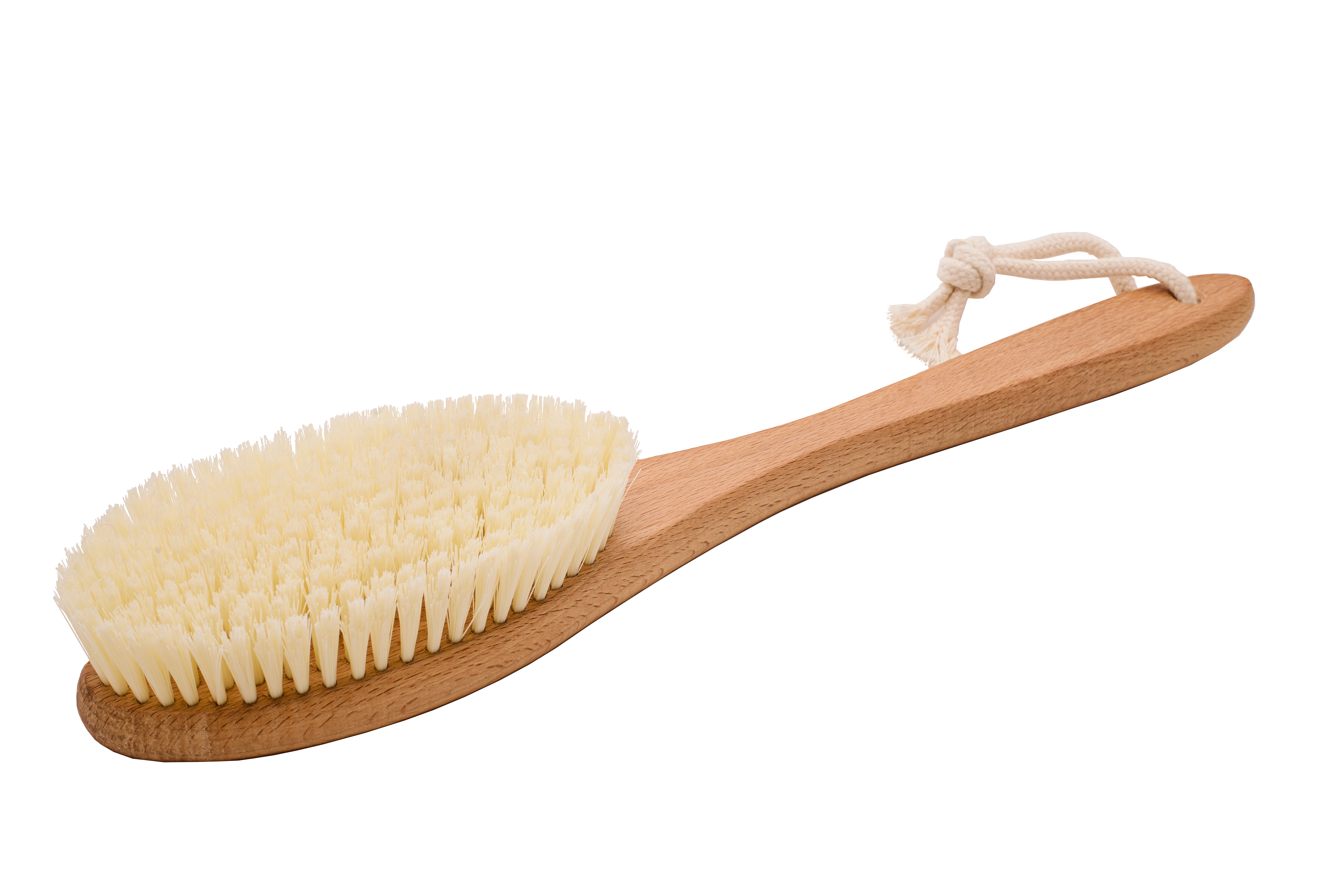 KAIZER Щетка массажная деревянная, c ручкой, искусственная щетина, 390 мм, фото 3