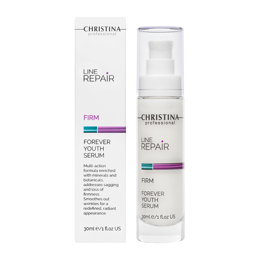 CHRISTINA Сыворотка омолаживающая для лица с морским коллагеном / Line Repair Firm Forever Youth Serum 30 мл, фото 2