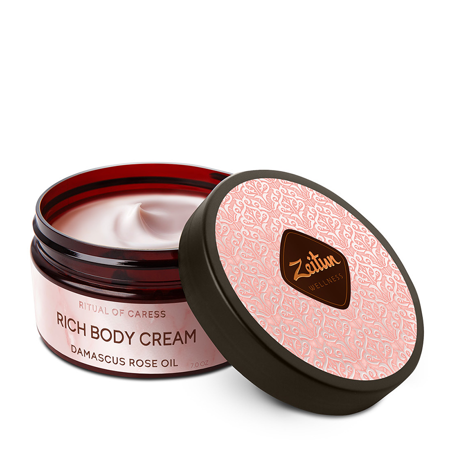 ZEITUN Крем насыщенный смягчающий для тела Ритуал нежности / Caress 200 мл, фото 2