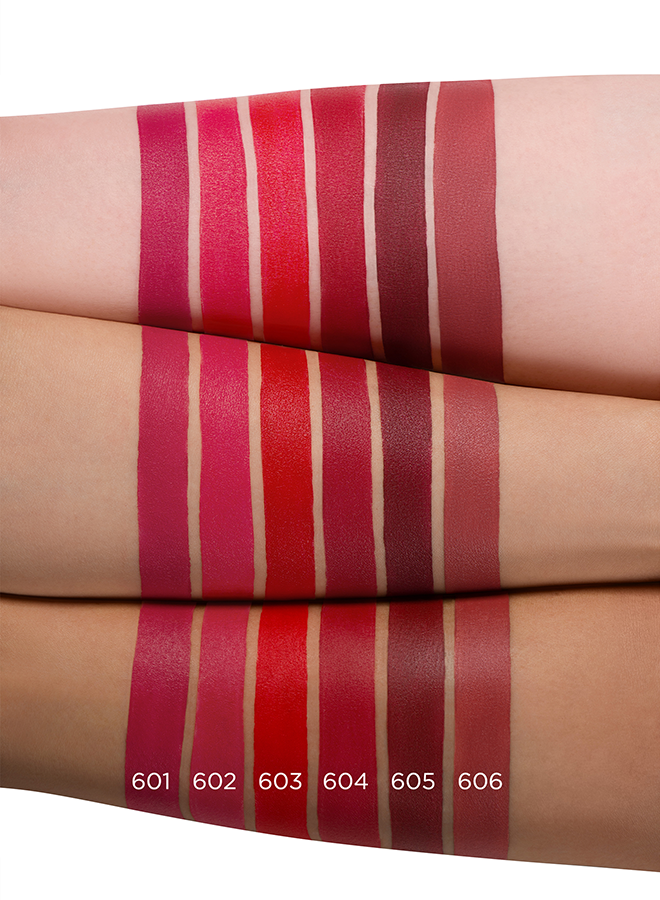 LARTE DEL BELLO Помада полуматовая, тон 605 мой Питер / Velvet lipstick Matreshka 4 гр, фото 5