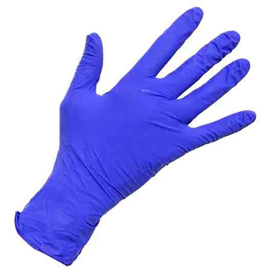 Купить ЧИСТОВЬЕ Перчатки нитриловые фиолетовые XL 100 шт