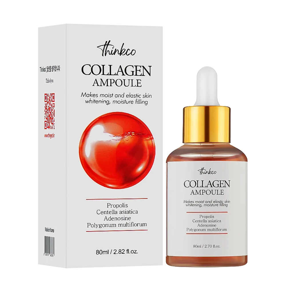 THINKCO Сыворотка восстанавливающая с коллагеном / Thinkco Collagen Return Ampoule 80 мл, фото 2