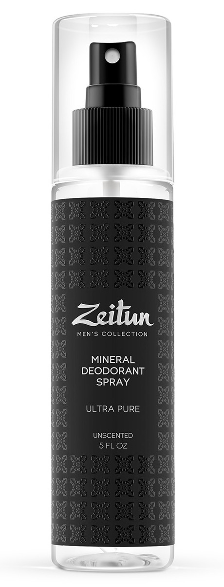 ZEITUN Дезодорант-антиперспирант минеральный для мужчин, нейтральный без запаха 150 мл zeitun минеральный дезодорант антиперспирант для мужчин шалфей с ультразащитой 150 мл