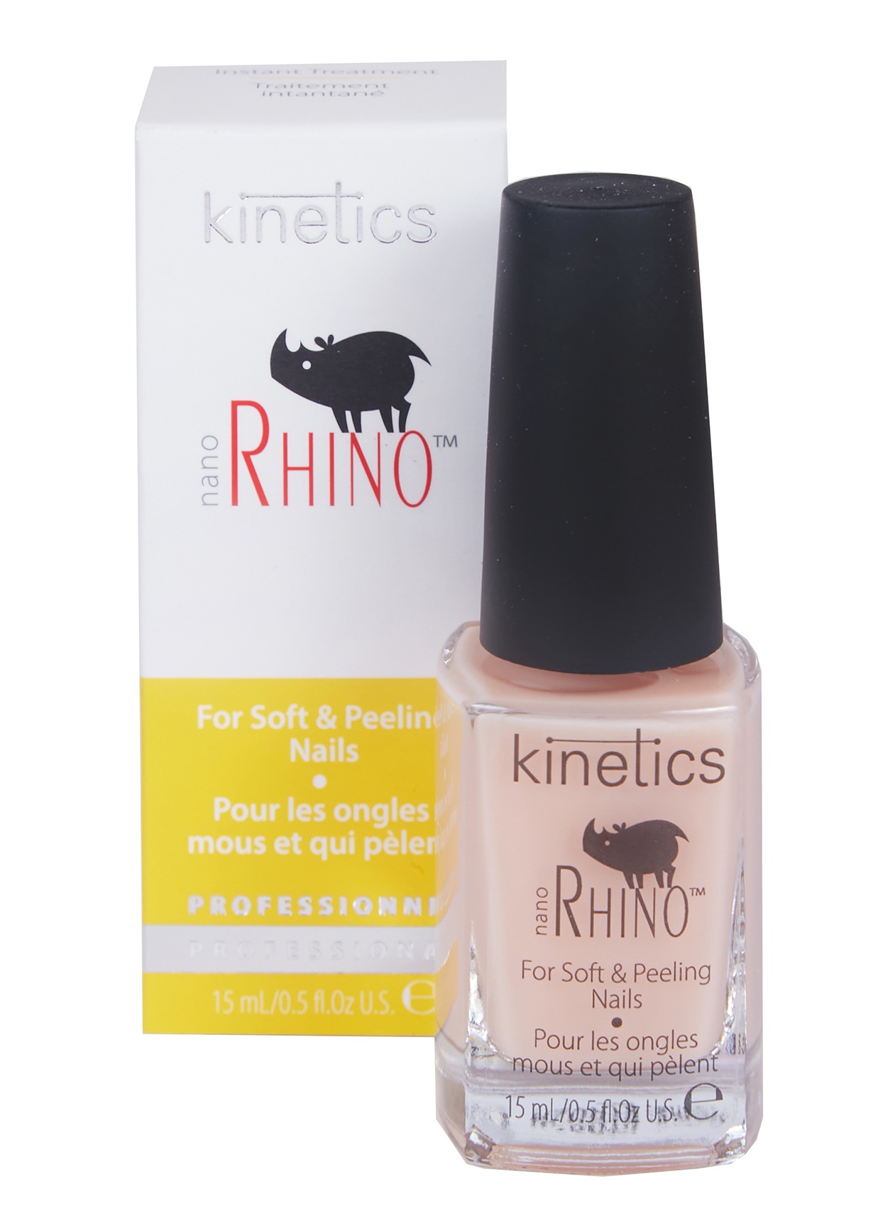 KINETICS Уход для слабых и ломких ногтей Носорог / K-Nano Rhino Nail Treatment 15 мл