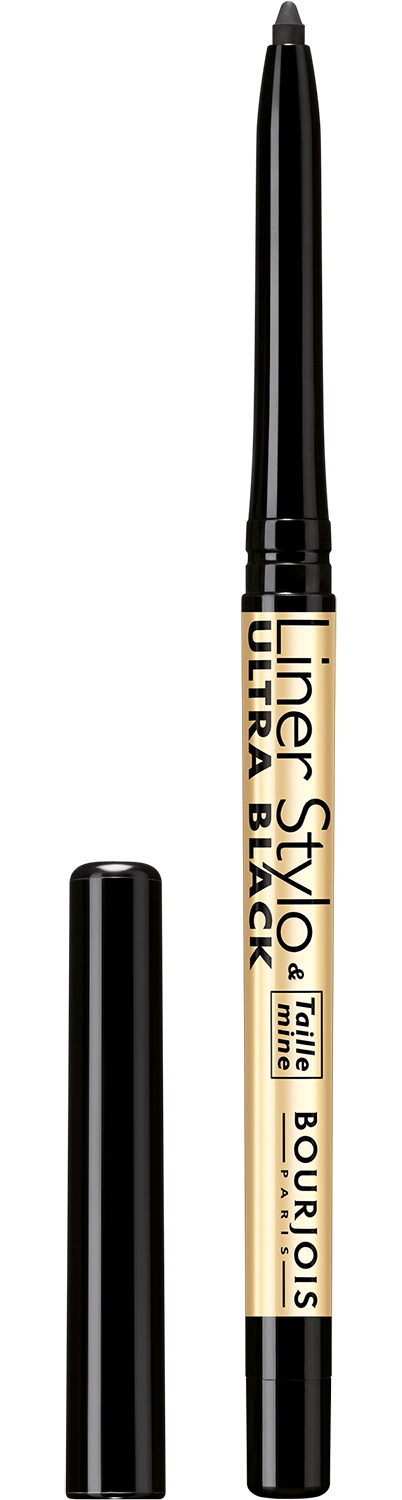 BOURJOIS Карандаш контурный с точилкой для макияжа глаз 61 / Liner Stylo ultra black