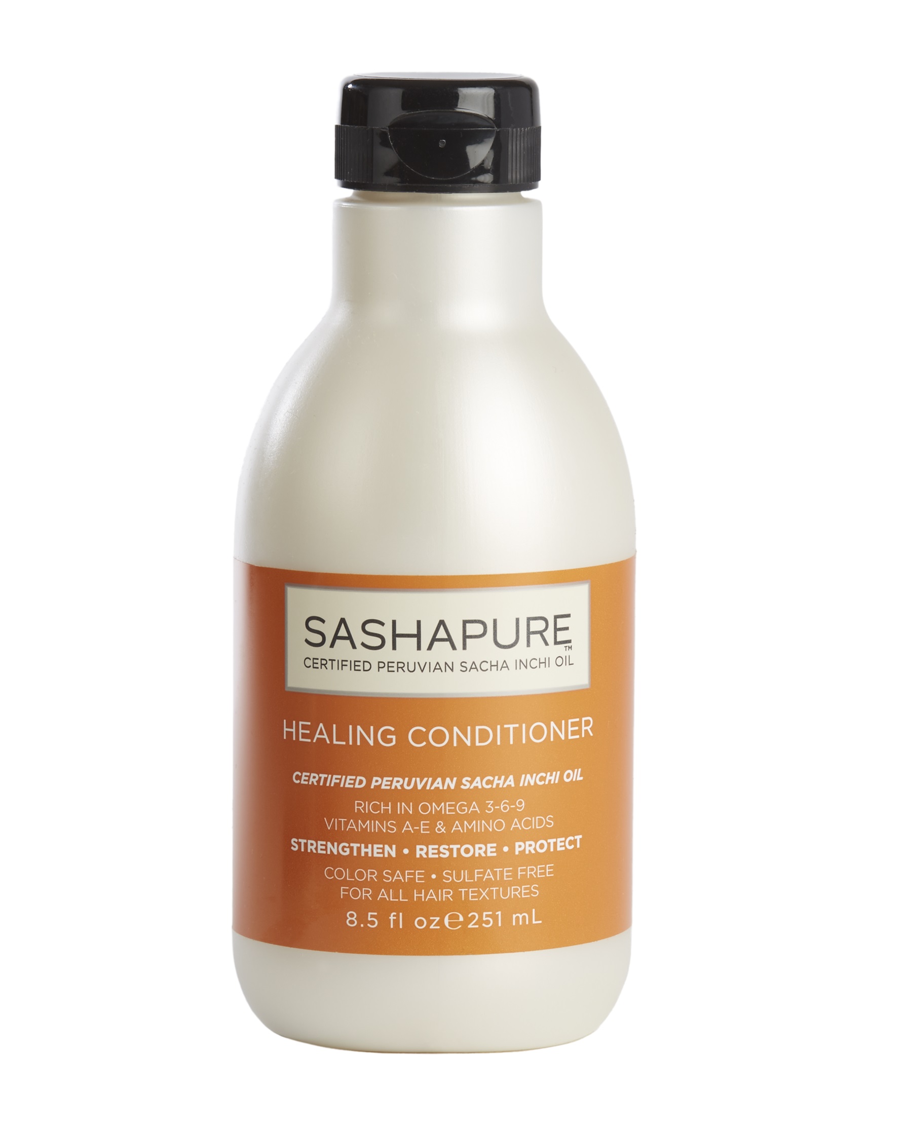 SASHAPURE Кондиционер восстанавливающий для волос с натуральными маслами / Healing Conditioner 250 мл