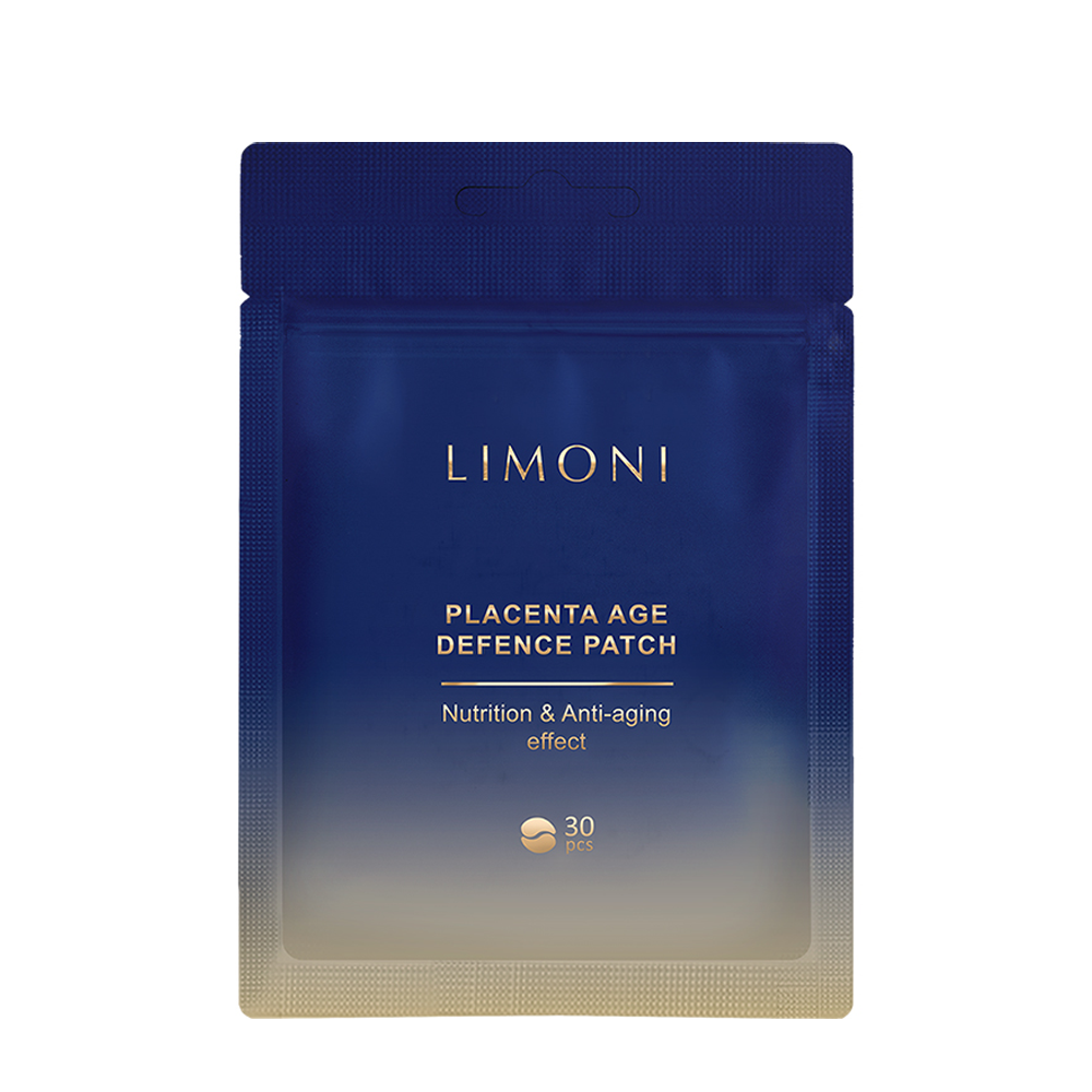 LIMONI Патчи для век питательные с плацентой / Placenta Age Defence Patch 30 шт, фото 1