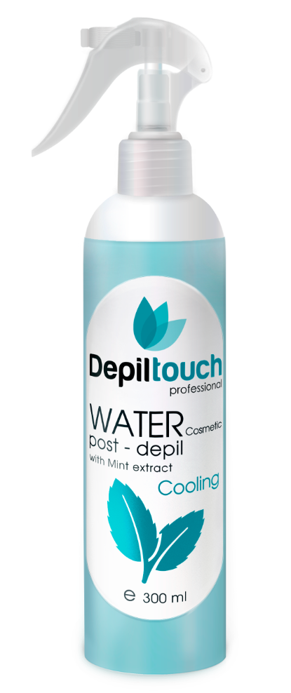 DEPILTOUCH PROFESSIONAL Вода косметическая охлаждающая с экстрактом мяты / Depiltouch professional 300 мл