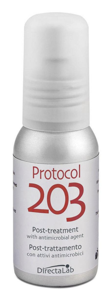 DIRECTALAB Эмульсия пост-процедурная для кожи лица / Protocol 203 Post-treatment with antimicrobial agent 50 мл the agent in love