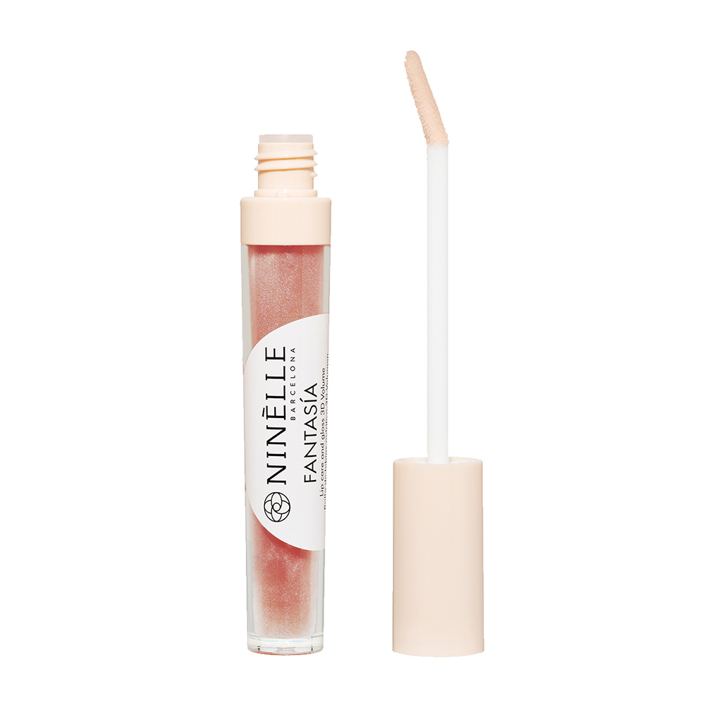 NINELLE Блеск и уход для губ 3D объем, №724 нюдово-розовый / FANTASIA 3,5 гр, фото 2