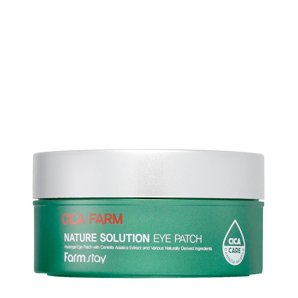 

FARMSTAY Патчи гидрогелевые для глаз с центеллой / Cica Farm Nature Solution Eye Patch 60 шт