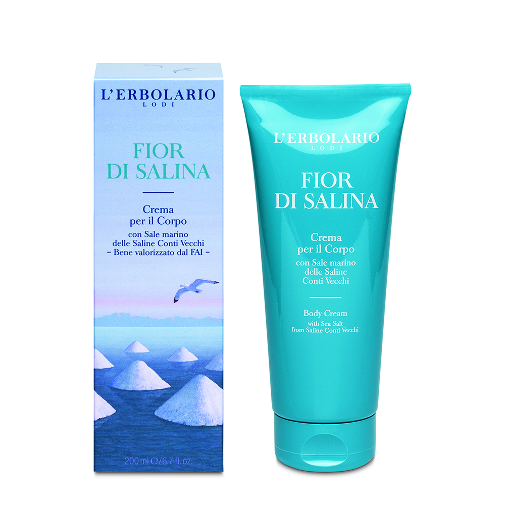 LERBOLARIO Крем для тела Морской / Fior di Salina Body Cream 200 мл, фото 2