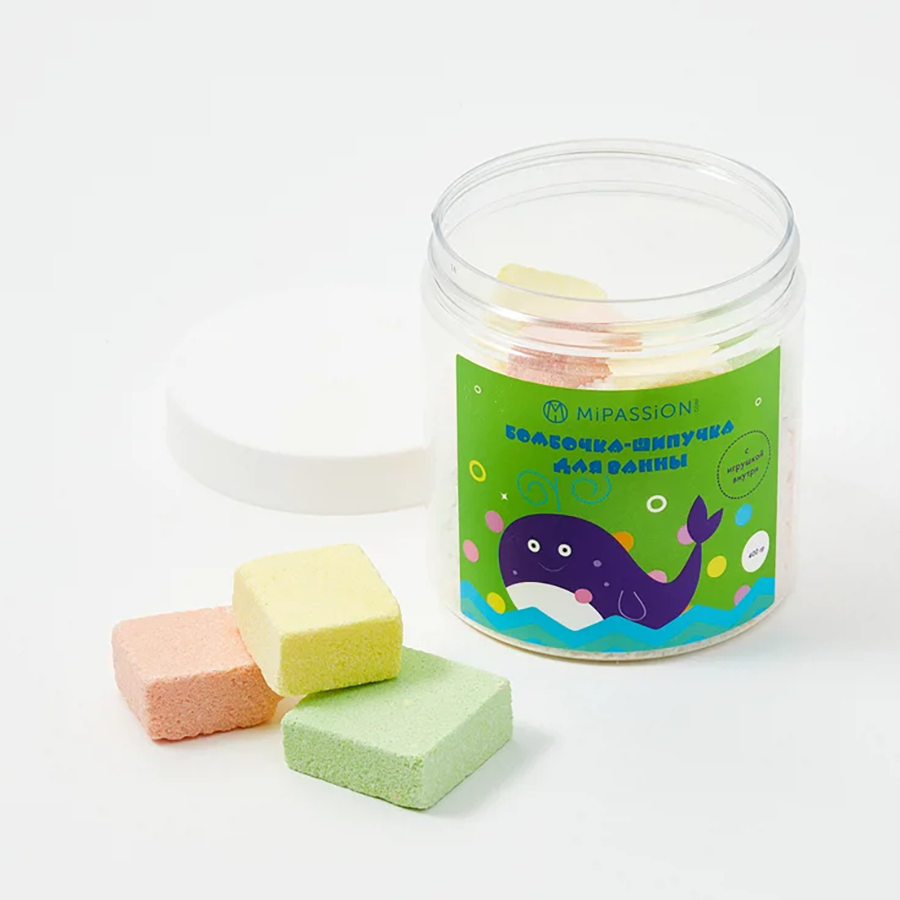 MIPASSIONcorp Бомбочка-шипучка с игрушкой / MiPASSiON 400 гр, фото 2