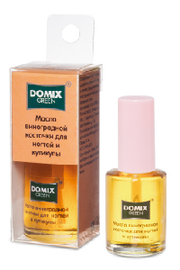 DOMIX Масло виноградной косточки для ногтей и кутикулы / DG 11 мл бальзам мануфактура olfactorius rose and myrrh для губ и ногтей и сухих участков тела 25г