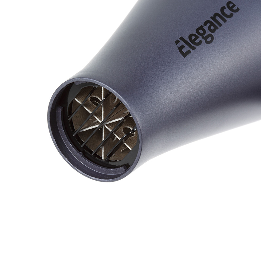 DEWAL PROFESSIONAL Фен Elegance лиловый, ионизация, 2 насадки, 2300 Вт, фото 5