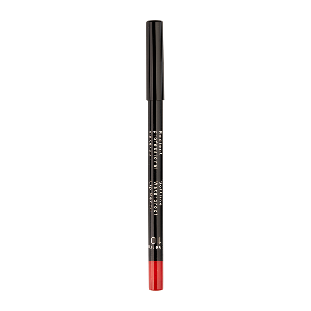RADIANT PROFESSIONAL MAKE-UP Карандаш для губ водостойкий, 10 вишня / Softline Waterproof Lip Pencil 1,2 гр, фото 2