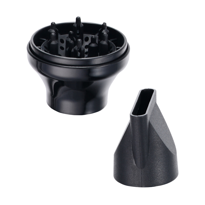 MARK SHMIDT Фен Mark Shmidt дорожный складной коралл, 1 насадка + диффузор 1000W, фото 3