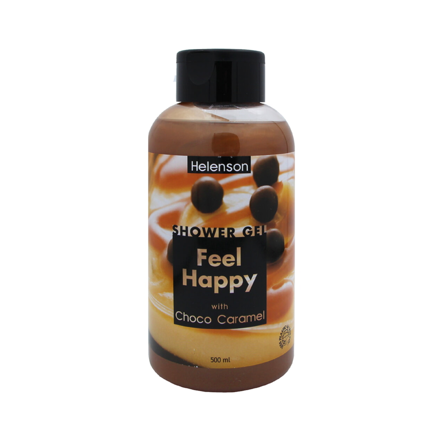HELENSON Гель для душа Ощути Счастье (Шоколад и Карамель) / Helenson Shower Gel Feel Happy (Choco Caramel) 500 мл