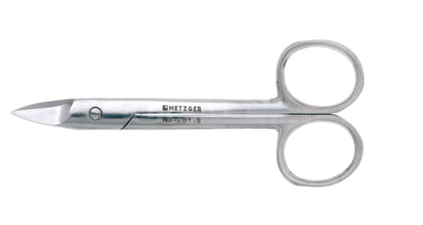 METZGER Ножницы для ногтей NS-701-S(CVD) chicco ножницы детские с короткими лезвиями