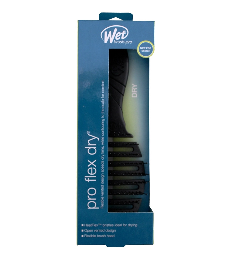 WET BRUSH Щетка для быстрой сушки волос, черная / PRO FLEX DRY BLACK, фото 3
