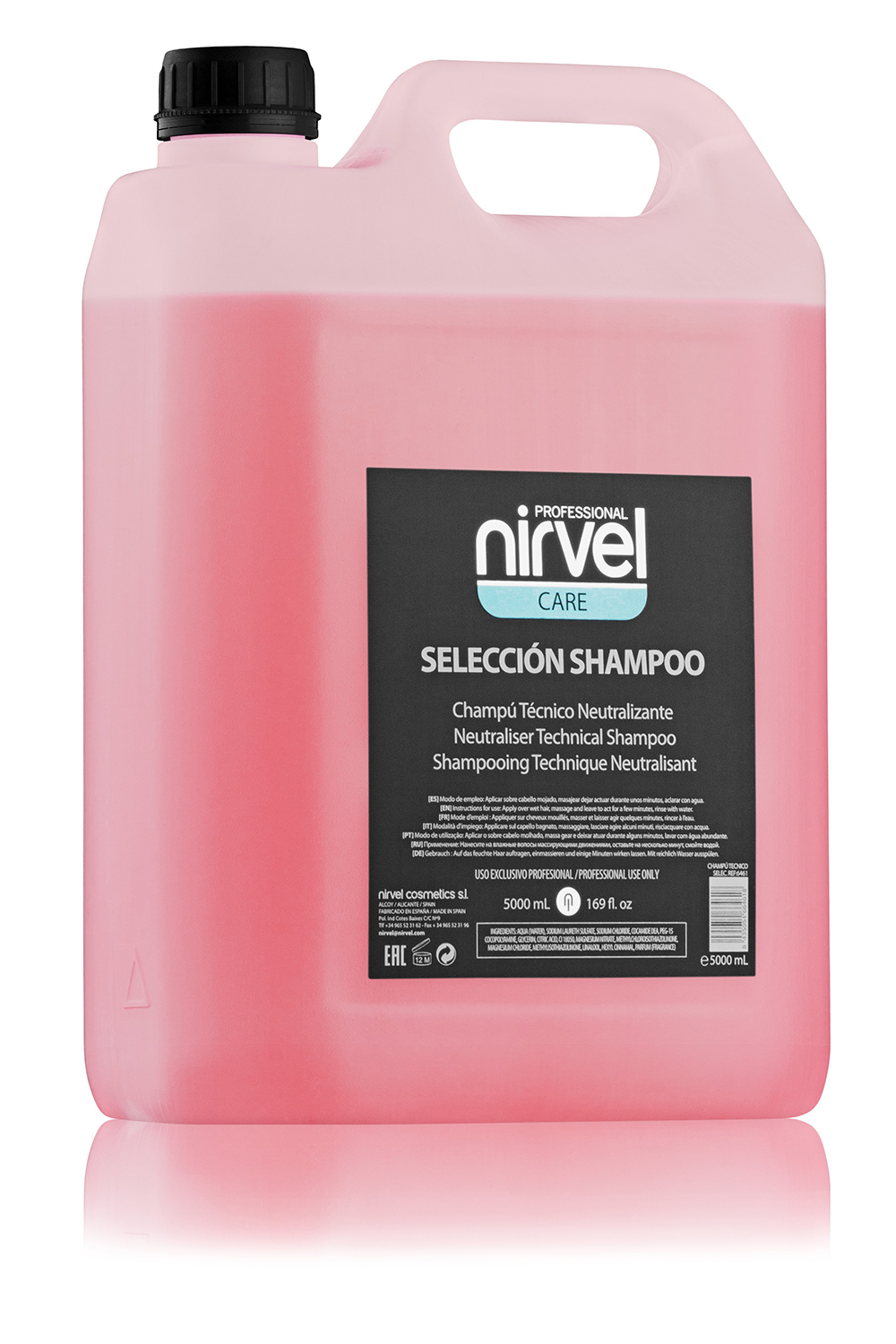 NIRVEL PROFESSIONAL Шампунь технический после окрашивания, химической завивки, обесцвечивания / NEUTRALISING TECHNICAL SHAMPOO 5000 мл kapous лосьон для химической завивки волос 2 helix perm 500 мл