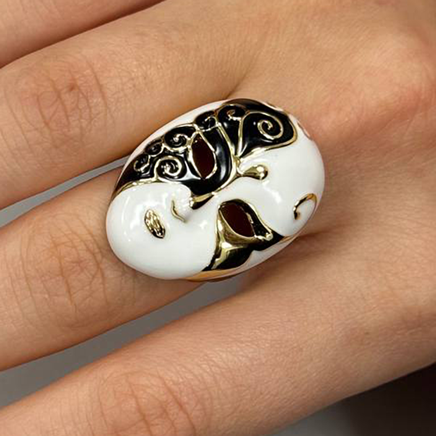 IWOU PROFESSIONAL Кольцо Венецианская маска, фото 4