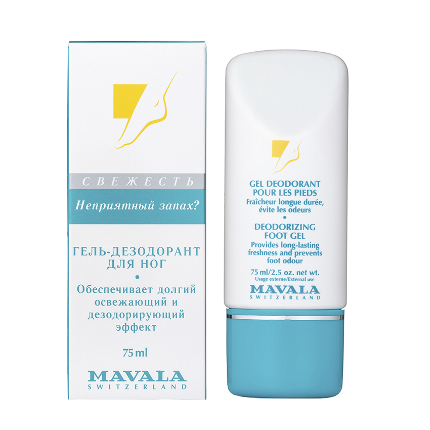 MAVALA Гель-дезодорант для ног / Deodorizing Foot Gel 75 мл, фото 2