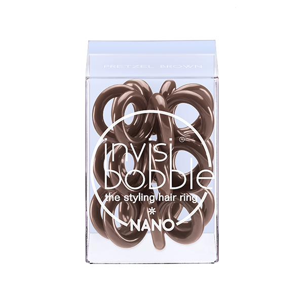 INVISIBOBBLE Резинка-браслет для волос / NANO Pretzel Brown, фото 2