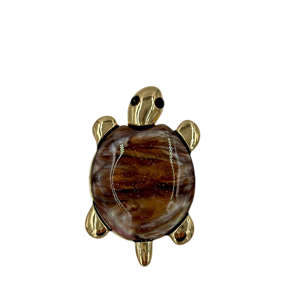 IWOU PROFESSIONAL Брошь Черепаха космическая, фото 1