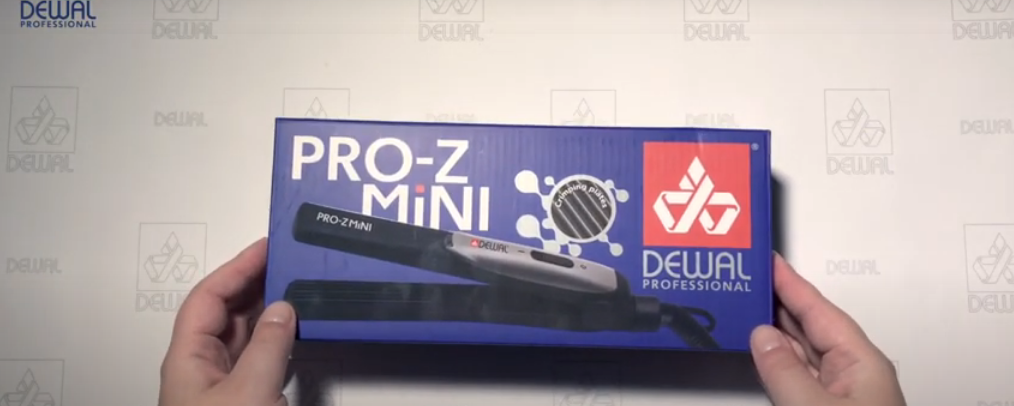 DEWAL PROFESSIONAL Щипцы-гофре Pro-ZMini, керамико-турмалиновое покрытие, 15х60 мм 18 Вт, фото 5