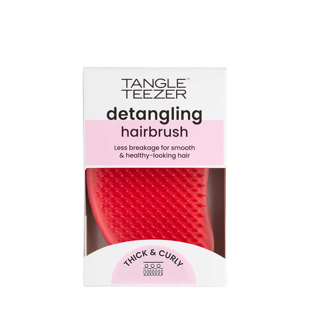 TANGLE TEEZER Расческа для волос / Thick & Curly Pink Punch, фото 5