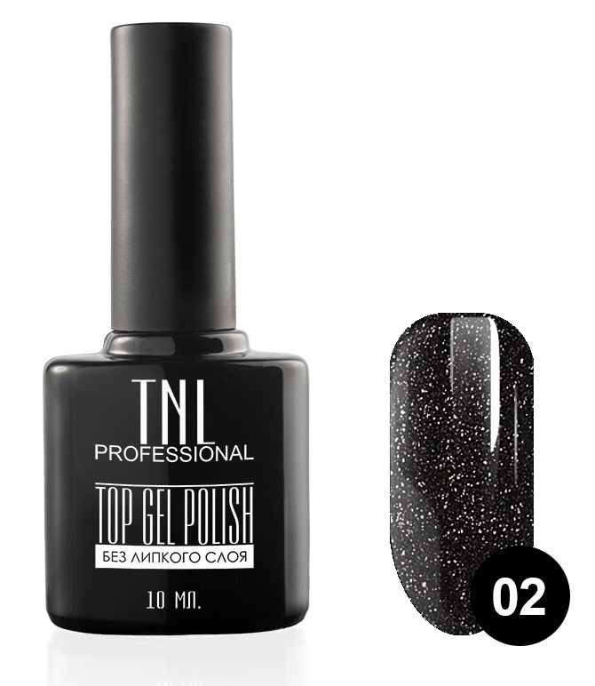 TNL Professional Закрепитель для гель-лака, с шиммером №2 / Glow Secret 10 мл, фото 1