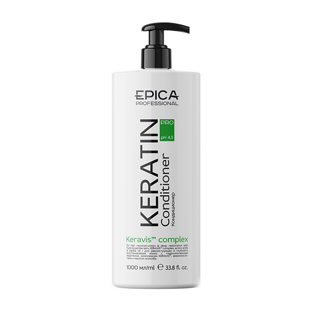 

EPICA PROFESSIONAL Кондиционер для реконструкции и глубокого восстановления волос / Keratin Pro 1000 мл