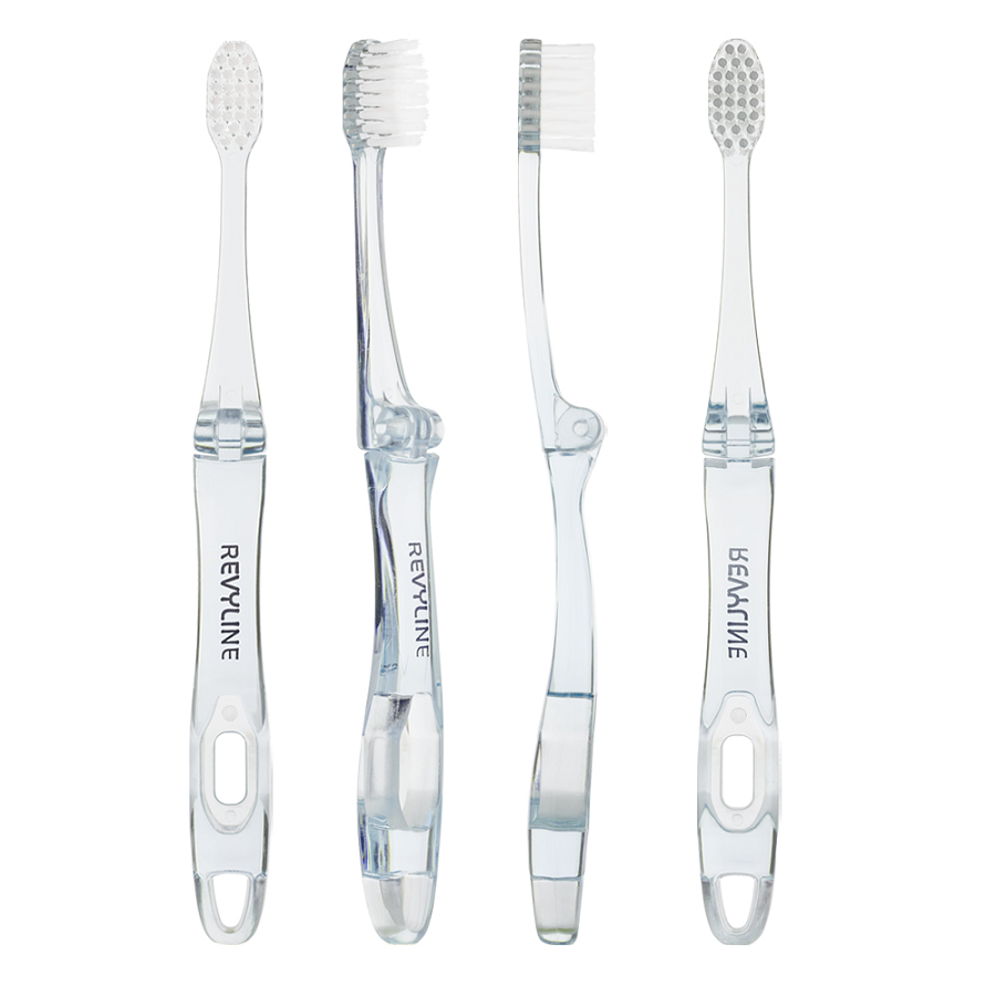 REVYLINE Щётка зубная, голубая / S4000 Travel Glass, фото 3
