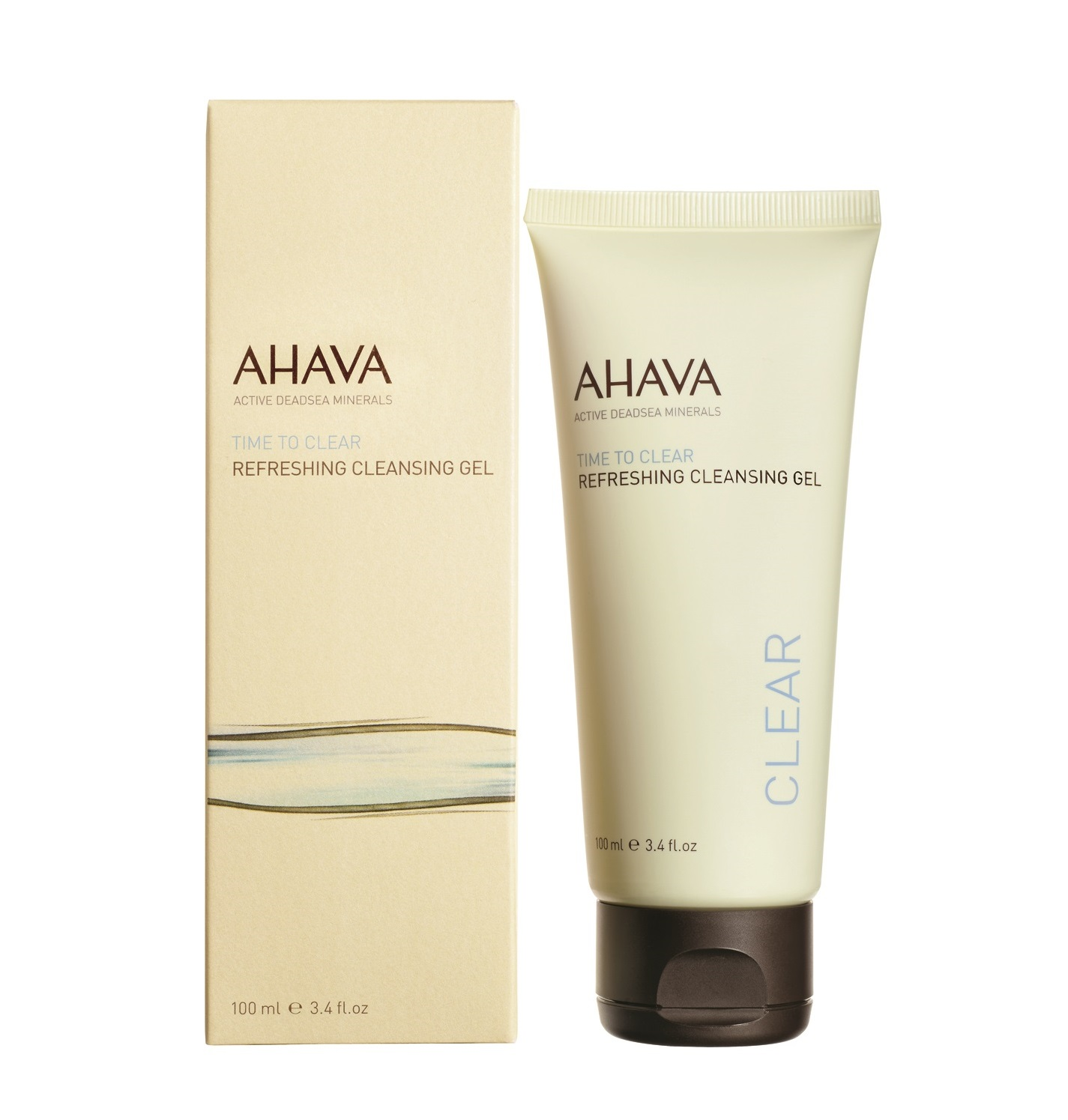 AHAVA Гель освежающий для очищения кожи / Time To Clear 100 мл skin doctors крем для кожи лица корректирующий capillary clear 50