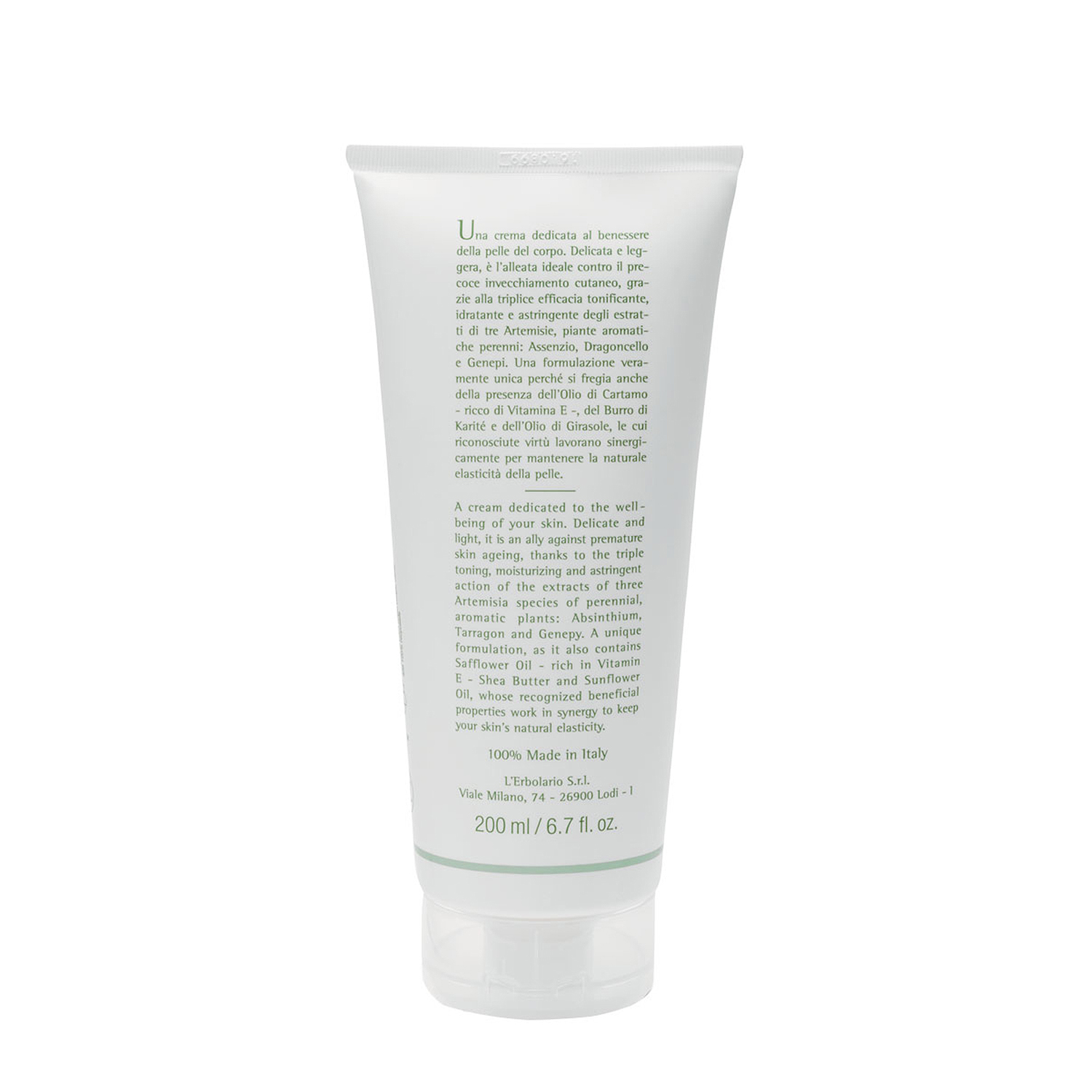 LERBOLARIO Крем-флюид для тела с 3 видами полыни / Absinthium Fluid Body Cream 200 мл, фото 3