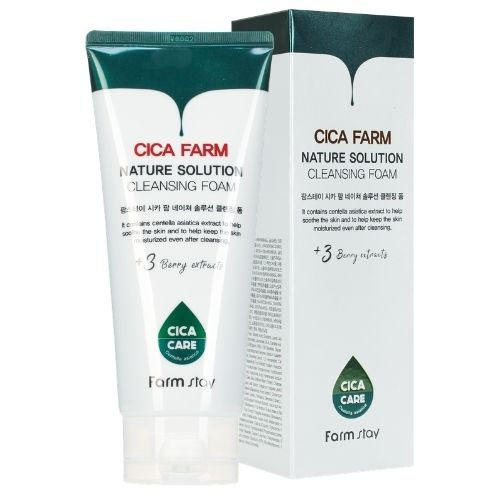 FARMSTAY Пенка очищающая восстанавливающая с центеллой азиатской / CICA FARM 180 мл, фото 2