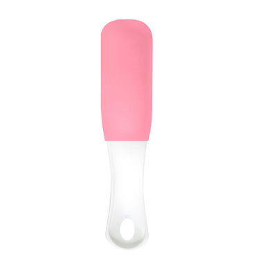 SOLOMEYA Пилка педикюрная с микромассажем 80/150 Розовый кварц / Pedicure nailfile with micromassage, Pink Quartz