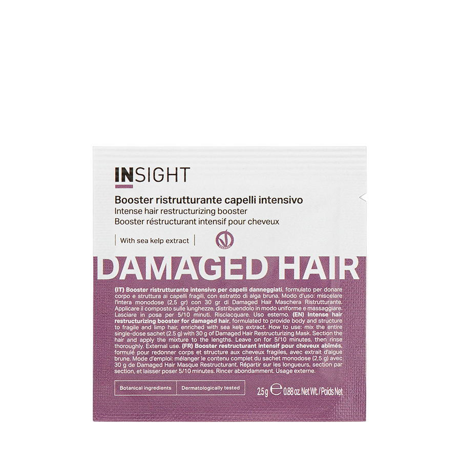 INSIGHT Бустер для восстановления поврежденных волос / DAMAGED HAIR 24*2,5 гр, фото 2