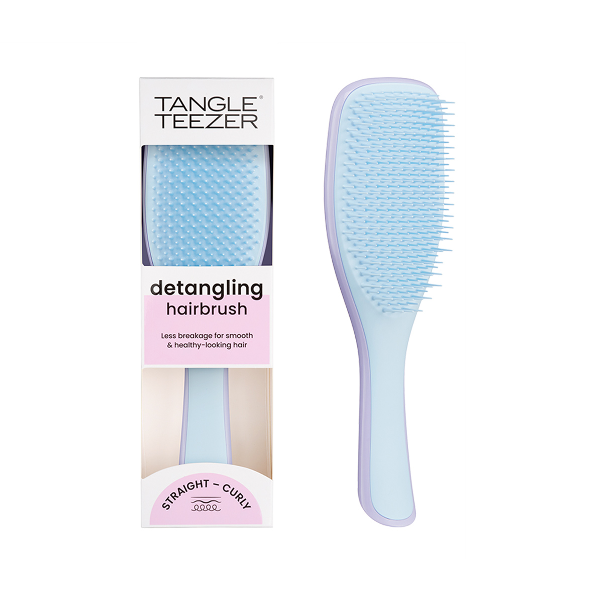 TANGLE TEEZER Расческа для волос / The Ultimate (Wet) Detangler Lilac Cloud & Blue, фото 6