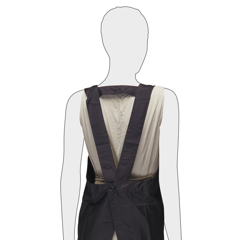 DEWAL PROFESSIONAL Фартук мастера для стрижки, полиэстер, черный 102х95 см, фото 2