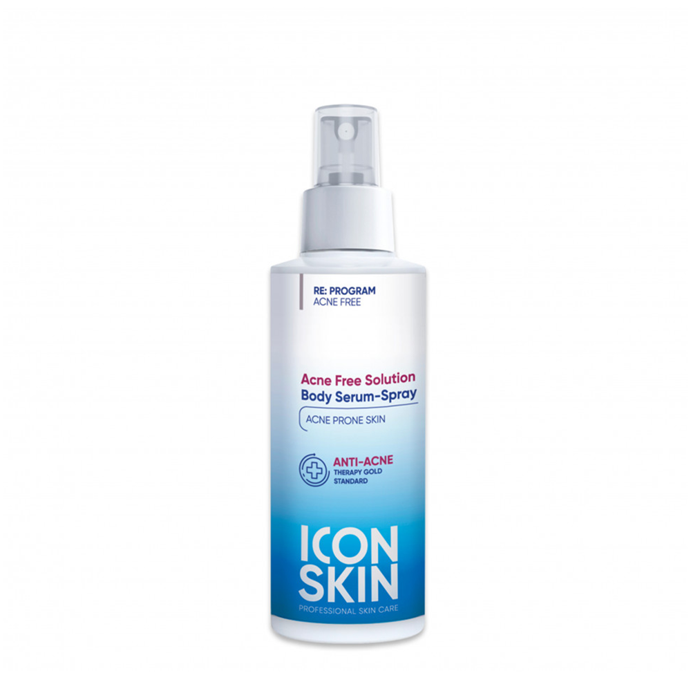 ICON SKIN Сыворотка-спрей для проблемной кожи / Re: Program Acne Free Solution 100 мл белита young skin крем точечный мгновенного действия для проблемных зон лица stop проблемная кожа 20