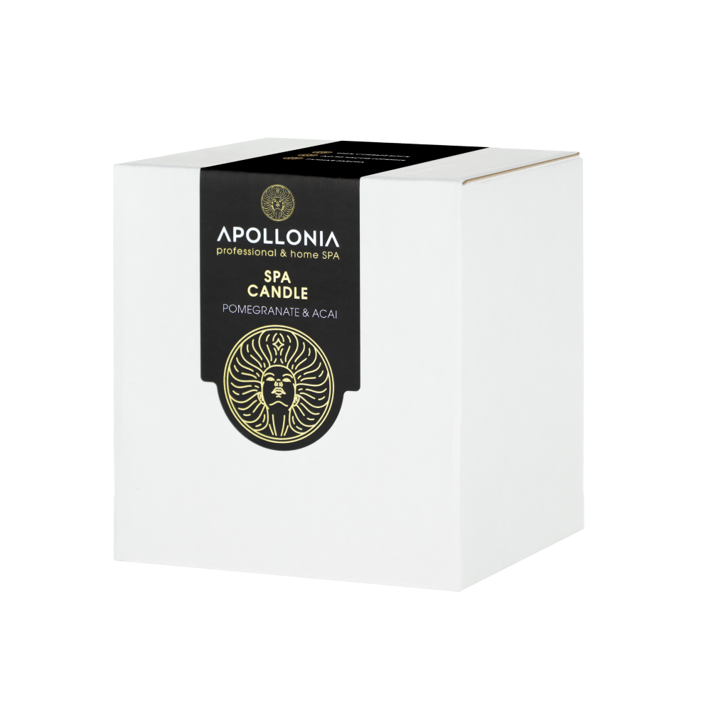 APOLLONIA Свеча ароматическая / POMEGRANATE & ACAI SPA CANDLE 200 мл, фото 3
